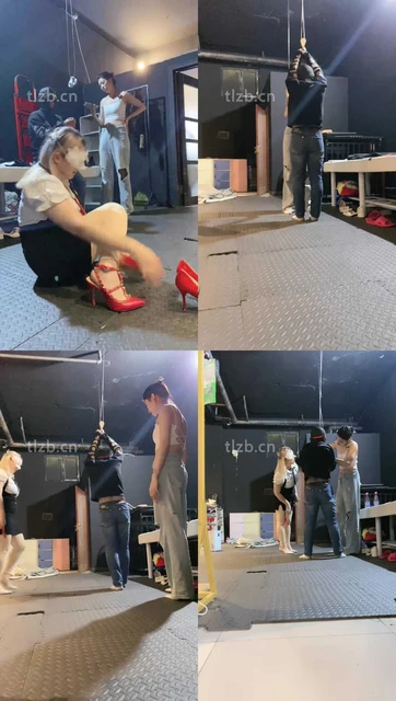 【冰诺】情侣奴-奴下奴专场-暴打犯贱奴【中】