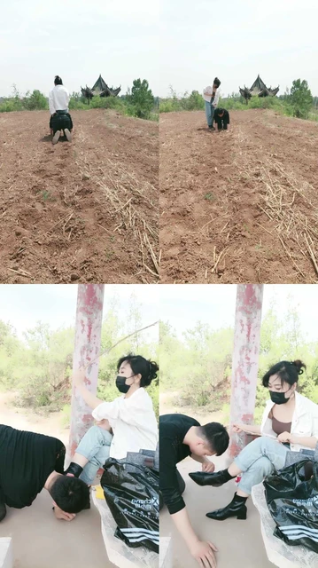 【珍惜女王】野外骑马，调教