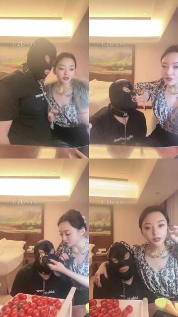 【小月牙】贵妇玩狗-吃口水闻享受/舔鞋/丝袜塞嘴/物化人体托盘