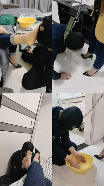 【辣姐】闻舔棉袜丝袜脚/舔马桶/吃厕纸