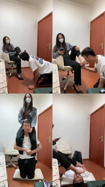 【鬼鬼】漂亮御姐范暴揍口嗨狗