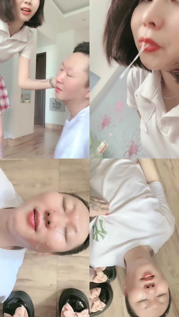 【墨妈妈】口水专场-全程口水喷脸-极度反差羞辱-虐乳