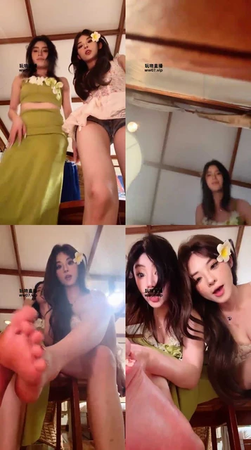 【不知名美女】红绿灯 双女巨人 裸足GTS