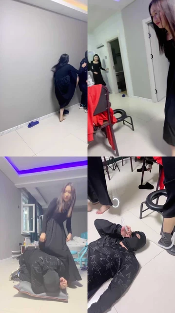 【精神小妹】素人S暴力踢踹-灌圣水