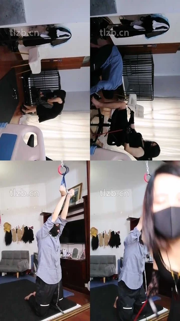 【燕夫人】强制开口器堵嘴吊绑/狗笼囚禁