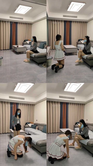 【小雅老师】母畜-监督下贱小三做家务【下】【双视角版】