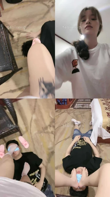 【香芋朱朱】挑战提档30拖鞋抽耳光30