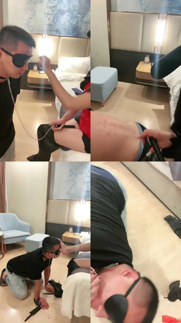 【林晚晚】反绑/吐口水/口球+胶带封嘴/滴蜡