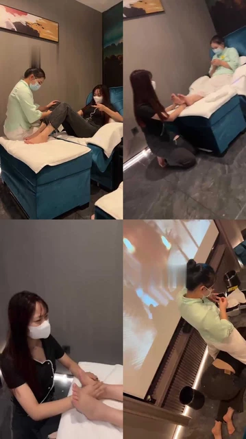 【橘子没熟】闺蜜伺候我和技师