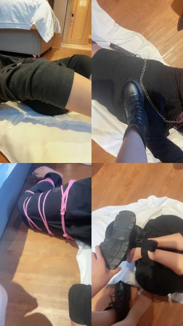 【小柚】捆绑短靴踩虐/强迫舔高跟