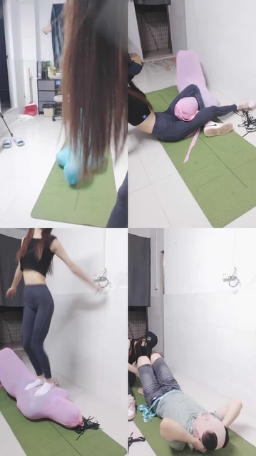 【美娜格格】木乃伊强制腿绞窒息