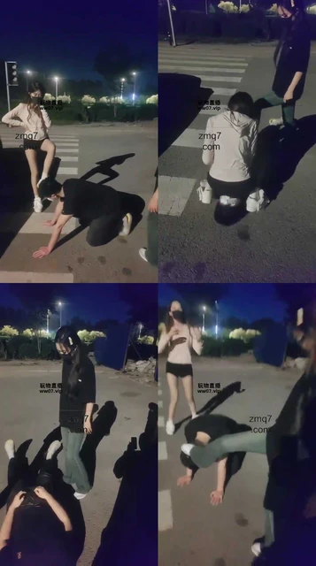 【天津模特】户外暴力