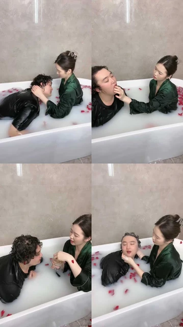 【赵老师】浴缸窒息美腿玩弄绿帽老公/耳光滴蜡