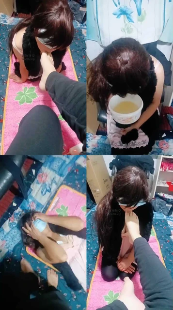 【伪娘和人妻】赏赐变装奴喝圣水舔臭脚