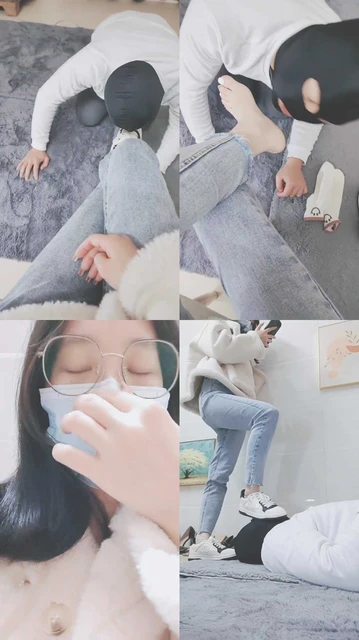 【灵竹】运动后超臭原味强迫狗舔