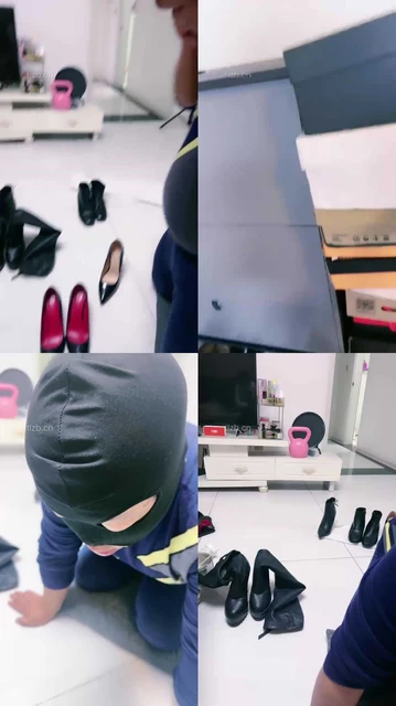 【蜜糖情侣】物化圈养奴做擦鞋器