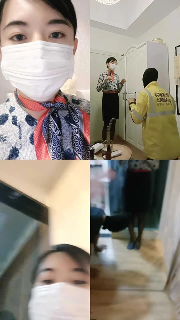 【米小唐】空姐回家调圈养奴