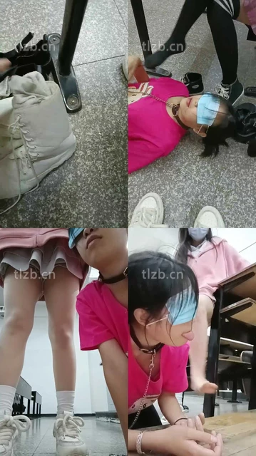 【爱可呀】双S/母畜-课室调-舔脏鞋/吃袜子/闻原味