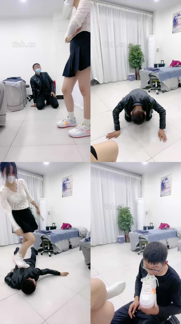 【小九】超暴力-人体跑步机/骑马/转胯/脚气深喉/磕头求饶