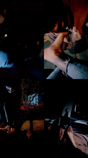 【莫妮卡】户外开发高跟踩踏深喉/车内强迫升水舔脚