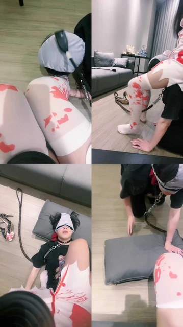 【琪琪大人】内裤套头舔白丝/人体座椅/踩踏掐辱/臭脚捂脸