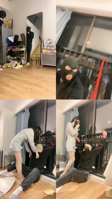 【扶桑圣女】驯服猥琐快递员-捆绑束缚/虐裆/鞋底抽脸（一）