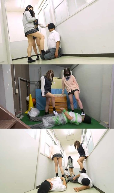 【日本女优】H4M系列三位女学生的校园霸凌游戏（下）h4m-A06