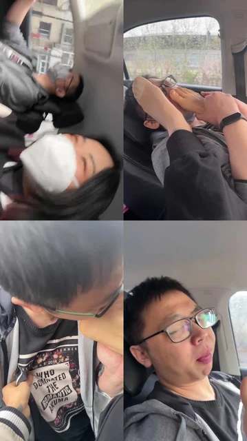 【朱砂痣】开发驾校教练舔脚/深喉虐乳/浓痰/清理脏鞋