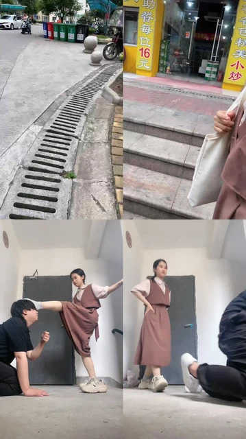 【素人挖掘机】路边开发运动鞋棉袜S