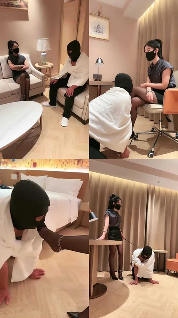 【小雅老师】无能老公-藤条打到抽搐/强制口水圣水/脚深喉