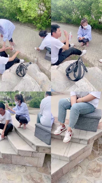 【尤黎】户外-路人小姐姐突然加入【续集】