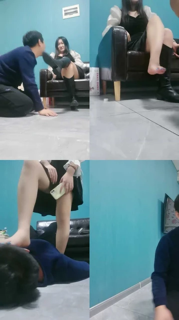 【明明】被长靴素人随意玩弄