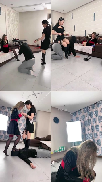 【鑫儿教头】绝美双S极致禁欲诱惑鞭打羞辱