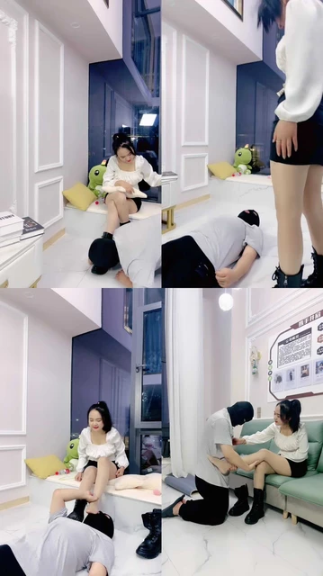 【囍儿妈妈】短靴原味丝袜脚诱惑