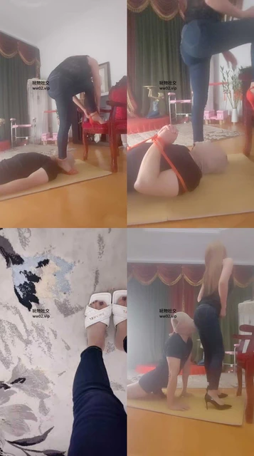 【魔鬼天使】坐脸窒息/高跟踩踏/捆绑/化作烟灰缸