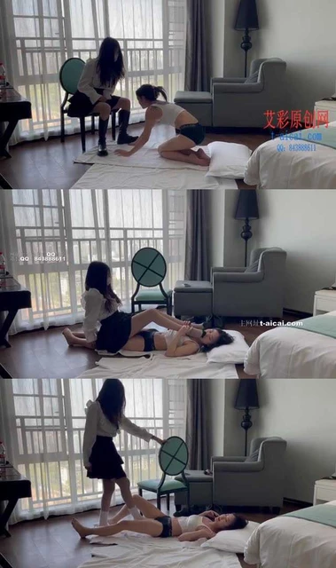 【最强女m】校服女王贱踩母狗