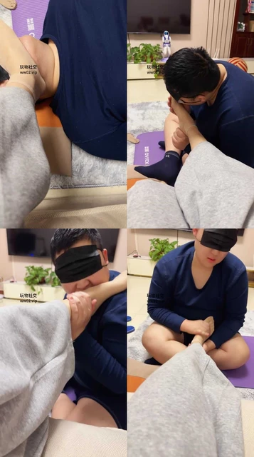 【埋汰】肉丝脚丫恋足舔