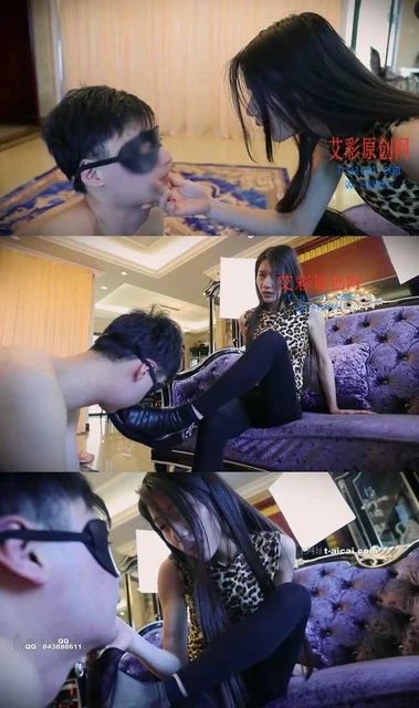 【HPL栖心之栈】【芷晴】芷晴短靴踢脸、闻臭丝脚