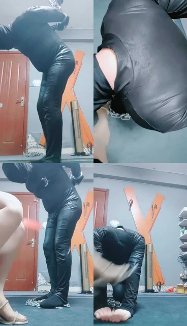 【东营天香百合】铁链吊绑鞭打/夹手指刑/夹子虐乳