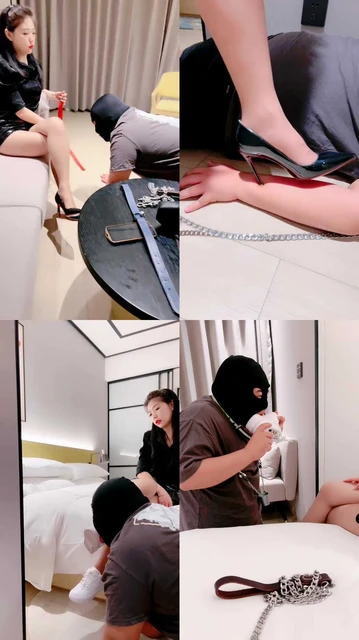 【芷镜小主】虐乳/转胯/高跟美腿踩踏/闻运动鞋/镜前羞辱/清理鞋底