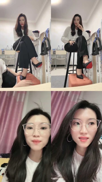 【蜜雪】居高临下-高跟美腿恋足舔