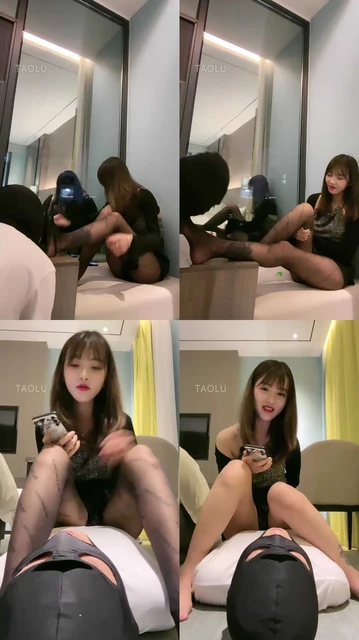 【路子】闻舔黑丝高跟玉足