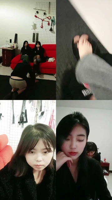 【天韵女皇】双S-轮流虐打欺负圈养奴