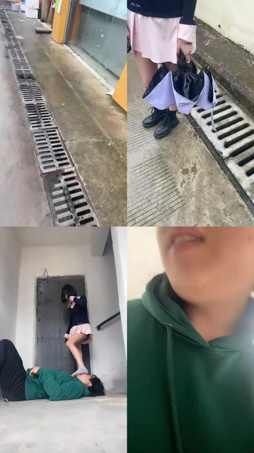 【素人挖掘机】雨天户外开发日系小姐姐虐