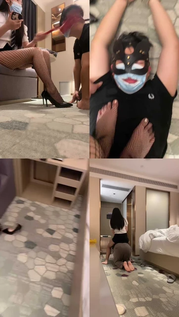 【林兮】高跟网袜虐/鞭打/全体重踩踏/坐脸窒息/骑马喝圣水