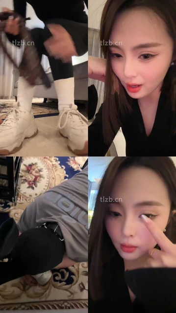 【美女祖宗】脚底崇拜者-运动鞋白棉袜