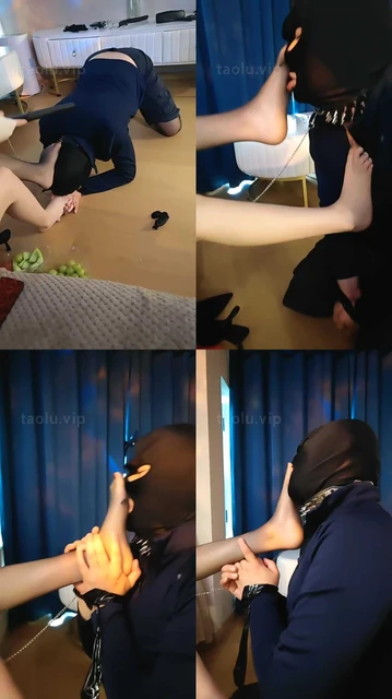 【酒酒S】长腿御姐S-黑丝高跟首调虐【下】