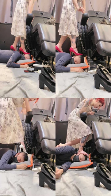 【冰诺】高跟全体重踩狗头