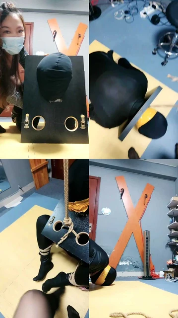 【东营天香百合】枷锁囚禁重度刑虐