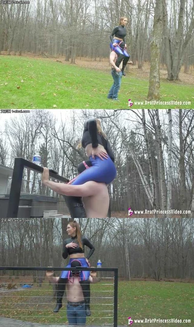 【欧美女王】BP-Riot女神户外骑人马！策马飞腾，纵横驰骋，长发飘逸！